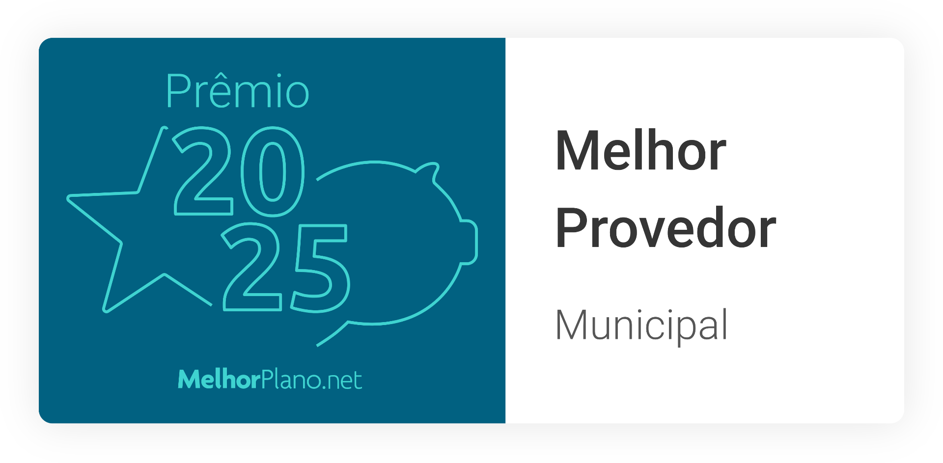 Prêmio Melhor Provedor 2025 — Japanet Telecom